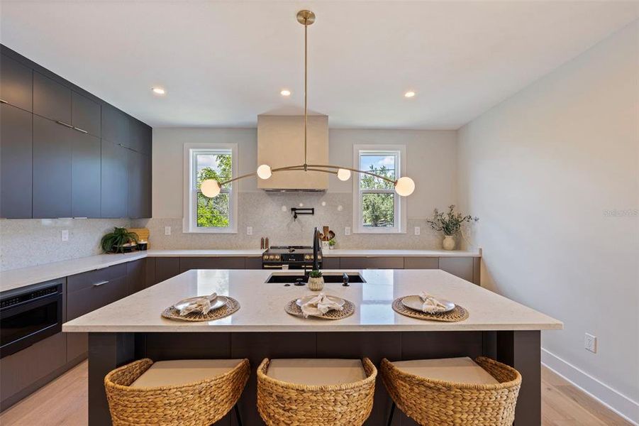 Furnished interior view inside a new home in , St. Petersburg (Image 15).