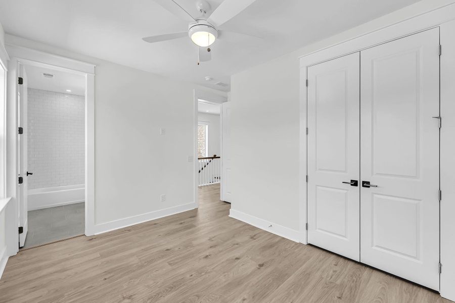 Spacious, unfurnished interior of a new home in Miller's Crossing, Johns Island (Image 19). Spacious, unfurnished interior of a new home in Miller's Crossing, Johns Island (Image 19).