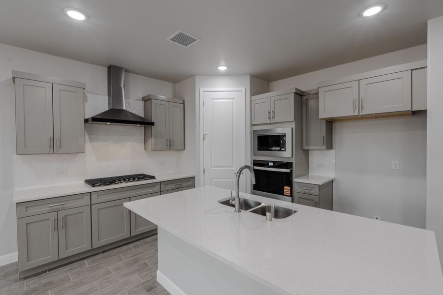 Furnished interior view inside a new home in Summer Sky North, El Paso (Image 6).