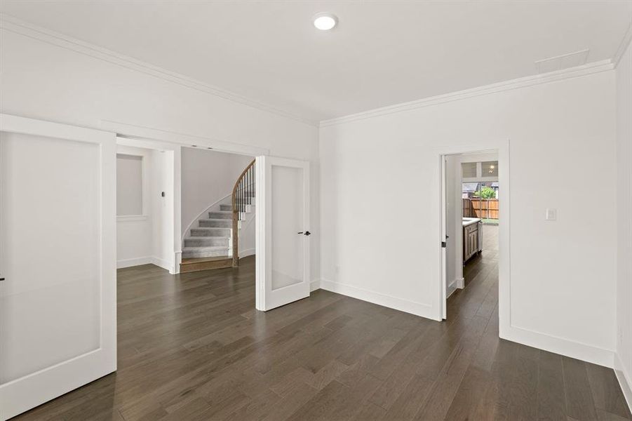 Spacious, unfurnished interior of a new home in Trails at Cottonwood Creek, Rowlett (Image 23).