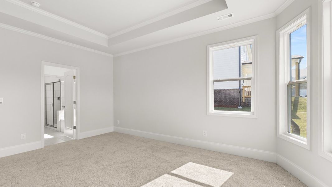 Spacious, unfurnished interior of a new home in Butner Estates, South Fulton (Image 26). Spacious, unfurnished interior of a new home in Butner Estates, South Fulton (Image 26).