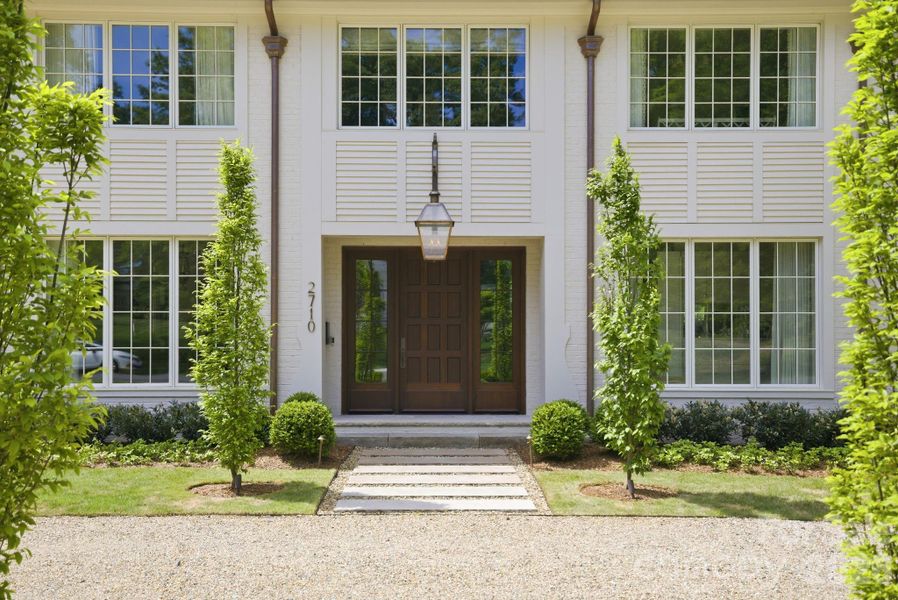 Exterior details and patio area of a home in , Charlotte (Image 21).