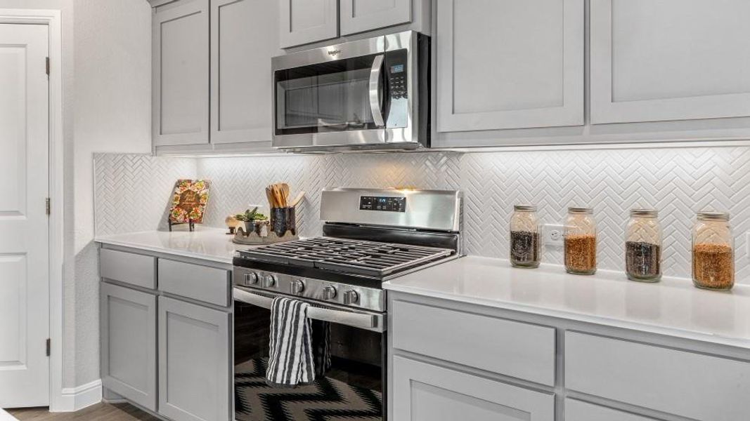 Furnished interior view inside a new home in Bella Vista, Granbury (Image 20). Furnished interior view inside a new home in Bella Vista, Granbury (Image 20).