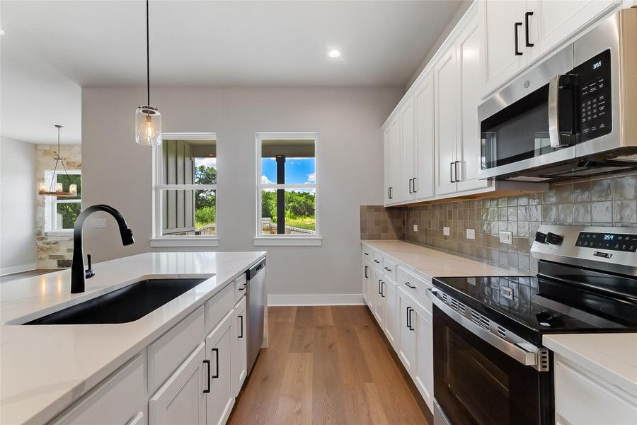 Furnished interior view inside a new home in , Bertram (Image 15).