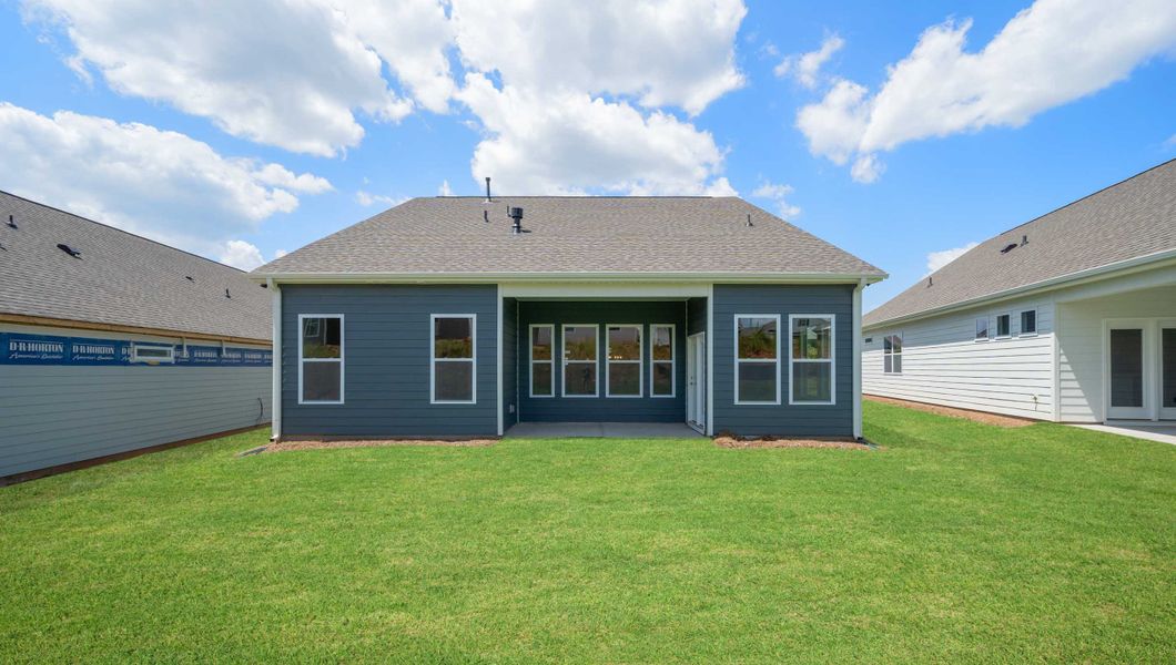 Front exterior of a new home in The Villas at Pine Valley, Boiling Springs, SC, highlighting curb appeal (Image 19).
