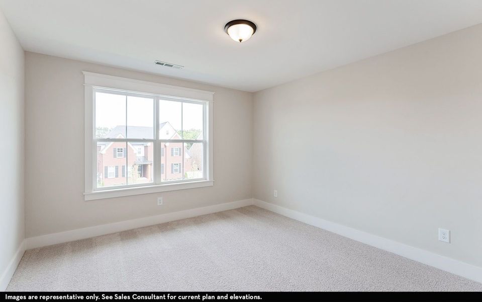 Spacious, unfurnished interior of a new home in Aden Woods, Nashville (Image 34).