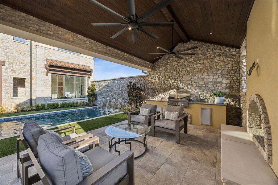 Furnished interior view inside a new home in , Westlake (Image 12). Furnished interior view inside a new home in , Westlake (Image 12).