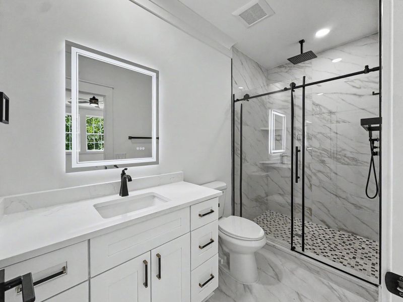 Furnished interior view inside a new home in , North Charleston (Image 9).