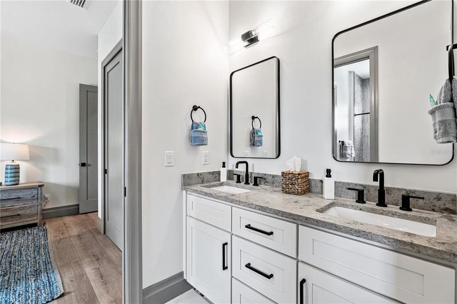 Furnished interior view inside a new home in , Palm Coast (Image 75).
