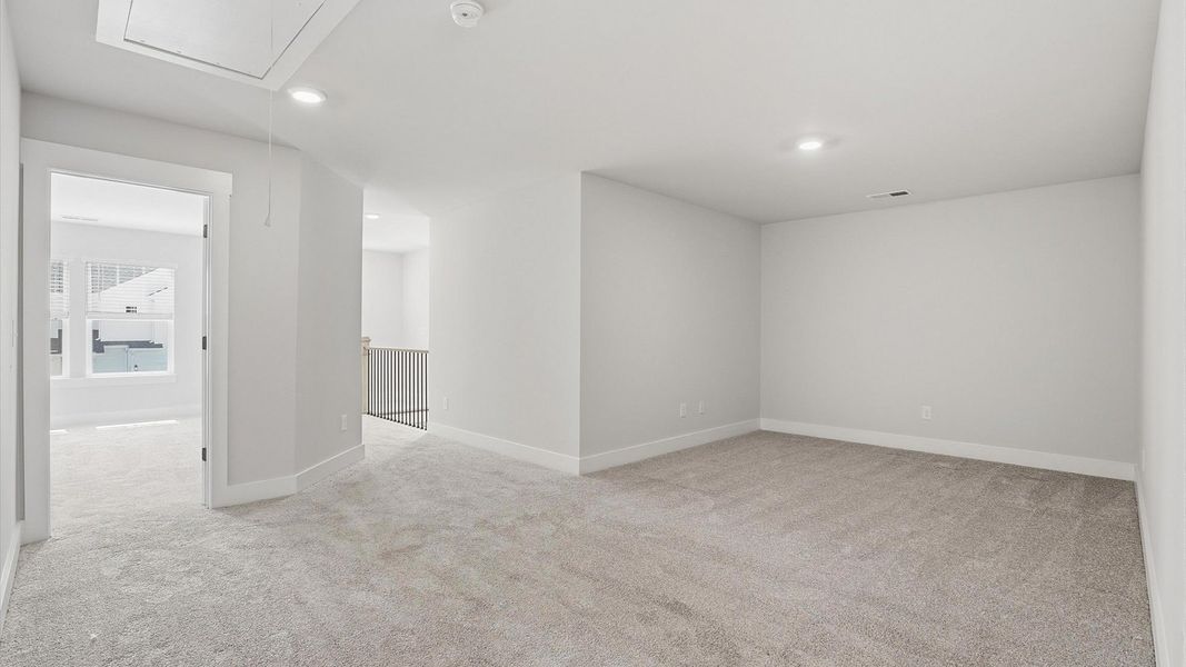 Refined loft with comfortable carpeted flooring and tasteful design throughout located near Downtown Anderson Refined loft with comfortable carpeted flooring and tasteful design throughout located near Downtown Anderson