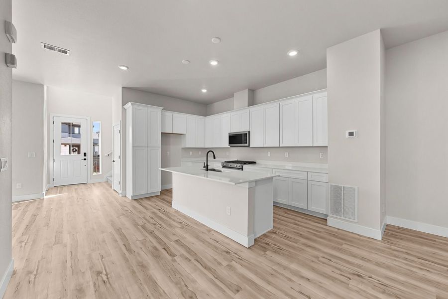 Furnished interior view inside a new home in Trumark Homes at Sterling Ranch, Littleton (Image 5).