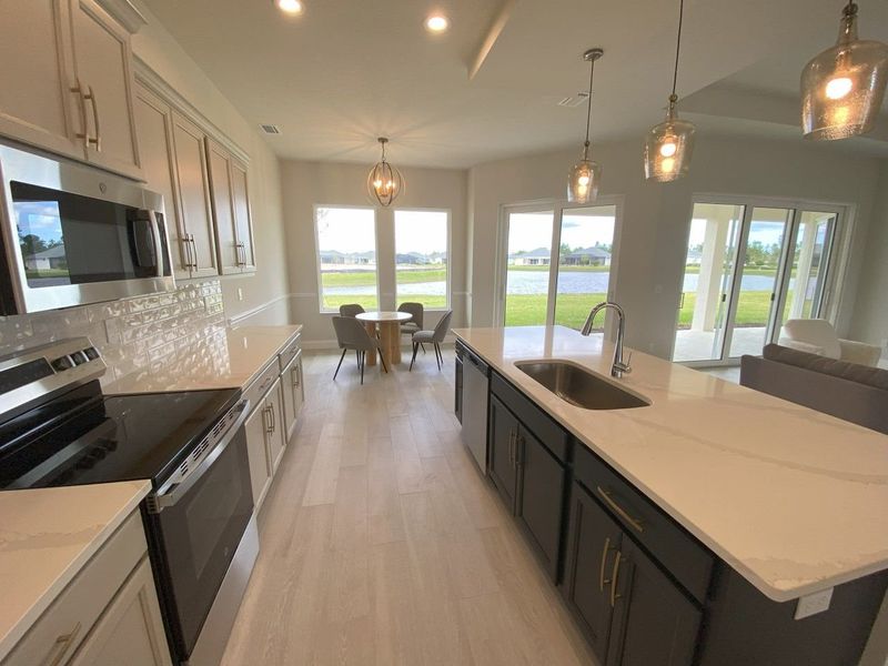 Representative furnished interior of a home built from the Galway by Paytas Homes in The Reserve at Victoria, Deland (Image 8).