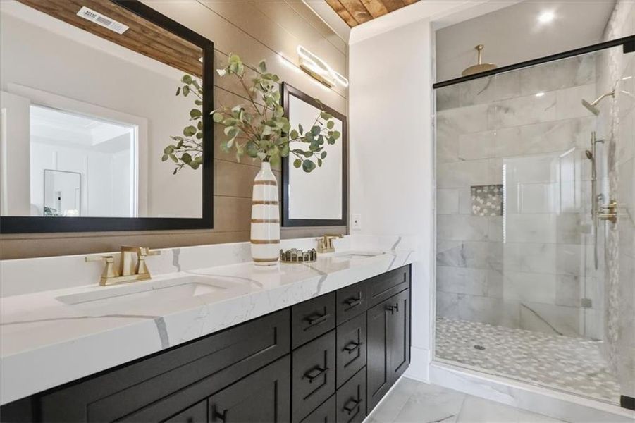 Furnished interior view inside a new home in , Braselton (Image 39). Furnished interior view inside a new home in , Braselton (Image 39).