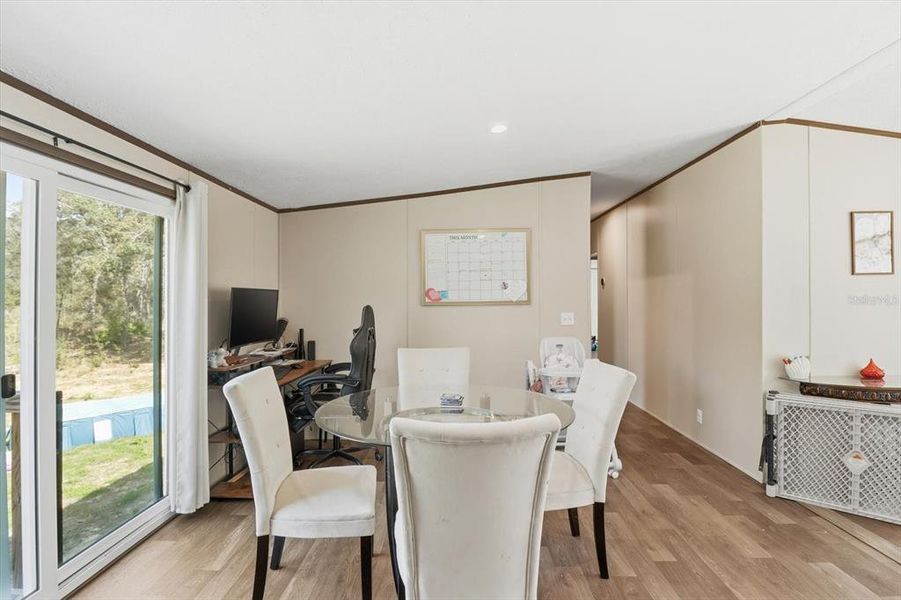 Furnished interior view inside a new home in , Bronson (Image 26).