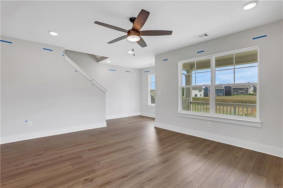 Spacious, unfurnished interior of a new home in Twin Lakes, Hoschton (Image 17).