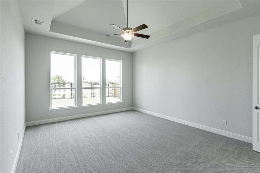 Representative unfurnished interior of a home built from the Brennan by Pacesetter Homes in Timberbrook, Justin (Image 24).