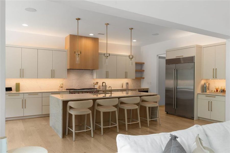 Furnished interior view inside a new home in , Atlanta (Image 30).