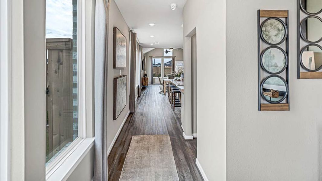 Representative furnished interior of a home built from the Portsmouth by Taylor Morrison in Trillium 40s, Richmond (Image 5).
