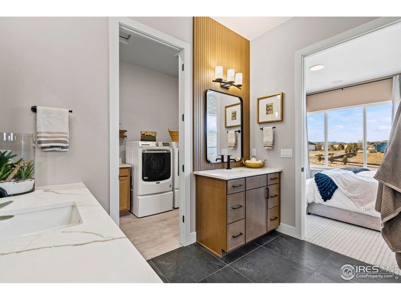 Furnished interior view inside a new home in , Fort Collins (Image 11).