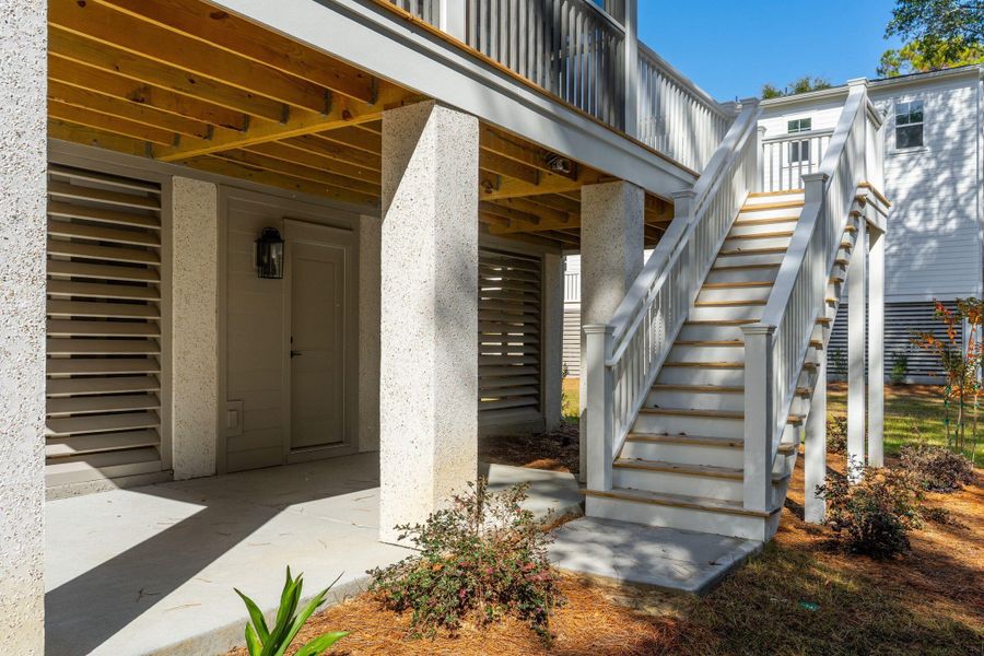Exterior details and patio area of a home in , Mount Pleasant (Image 48).