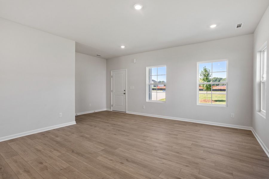 Spacious, unfurnished interior of a new home in Cambridge Reserve, Angier (Image 19). Spacious, unfurnished interior of a new home in Cambridge Reserve, Angier (Image 19).