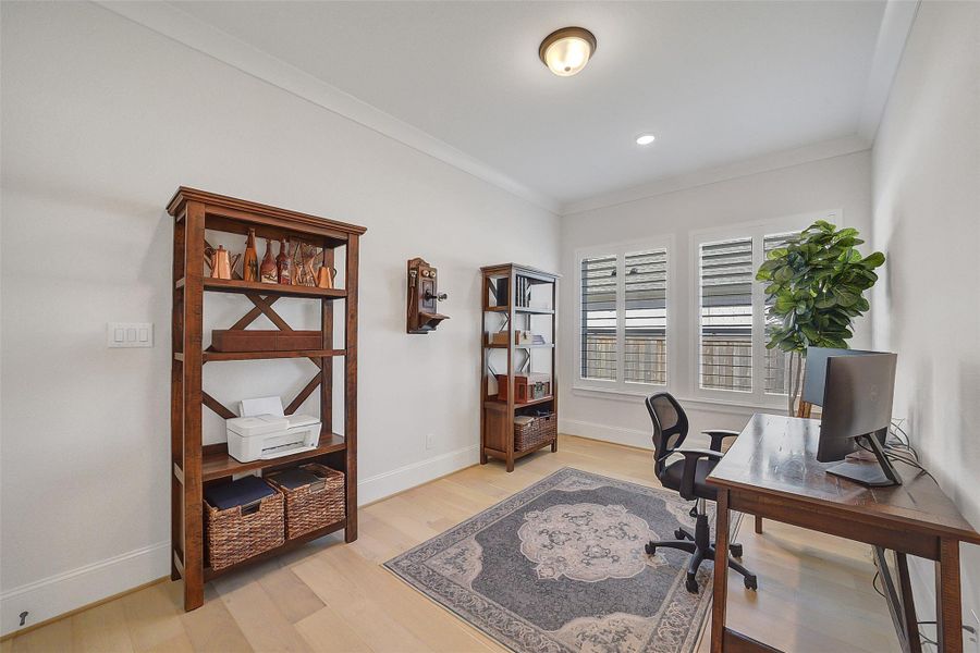 Furnished interior view inside a new home in , Cypress (Image 29).