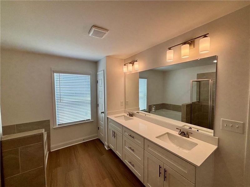 Furnished interior view inside a new home in Porter Reserve, Decatur (Image 8).