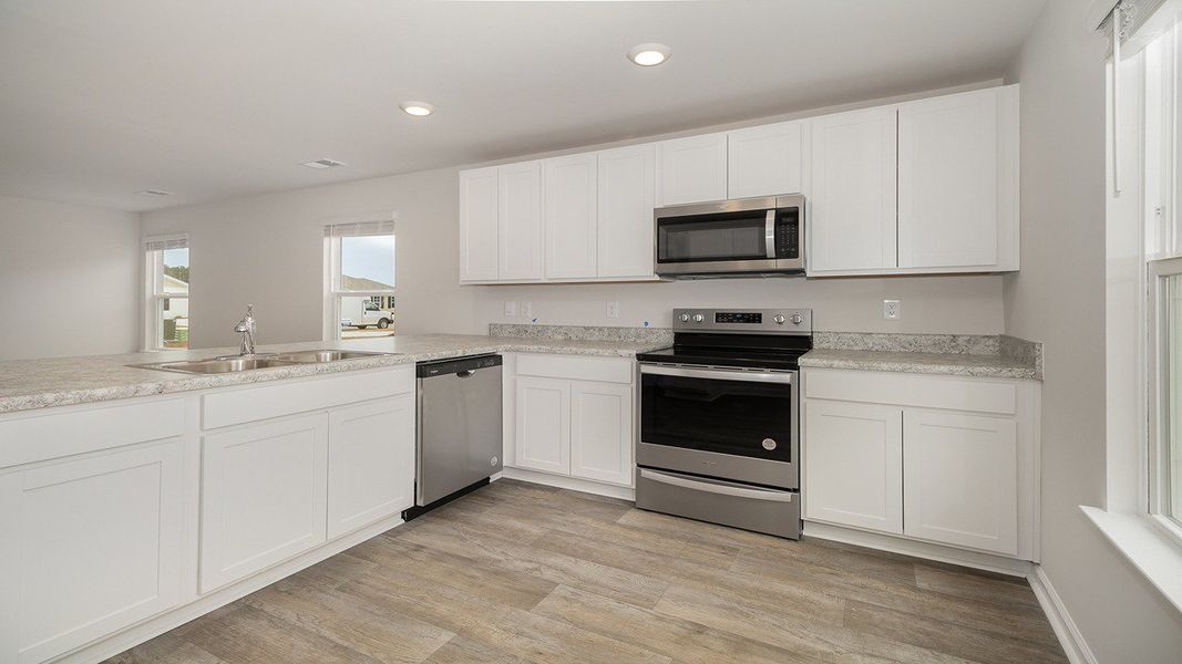 Furnished interior view inside a new home in Summerville, Darlington (Image 5).