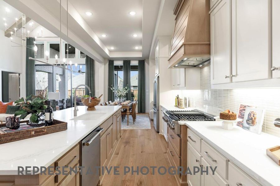 Furnished interior view inside a new home in Kresston, Montgomery (Image 9).