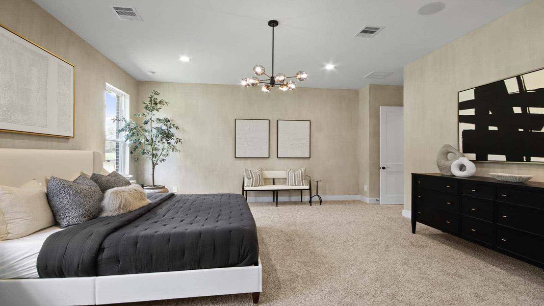 Furnished interior view inside a new home in Butlers Bend Estates, Pinehurst (Image 16). Furnished interior view inside a new home in Butlers Bend Estates, Pinehurst (Image 16).