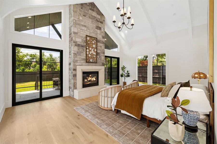 Furnished interior view inside a new home in , Dallas (Image 17).