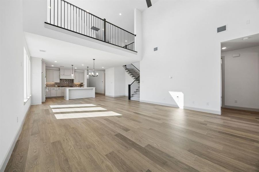 With the upstairs game room open the main family room, you'll enjoy multi-level entertaining in our Percy plan. With the upstairs game room open the main family room, you'll enjoy multi-level entertaining in our Percy plan.