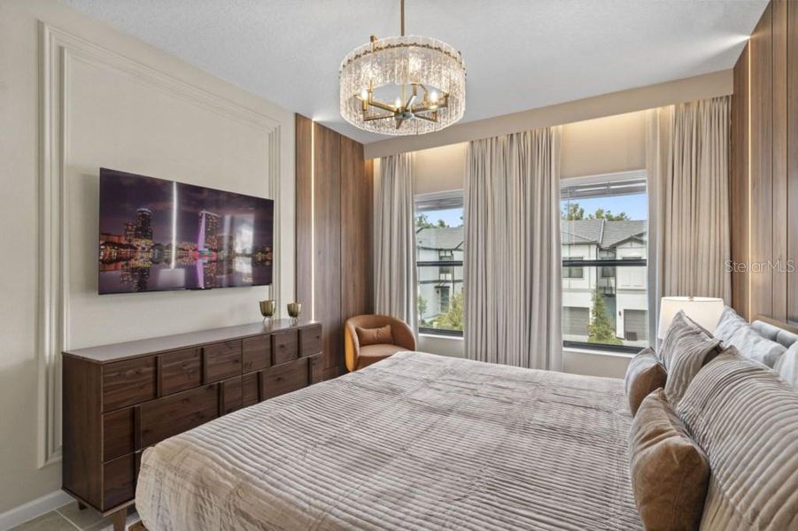 Furnished interior view inside a new home in , Orlando (Image 29). Furnished interior view inside a new home in , Orlando (Image 29).