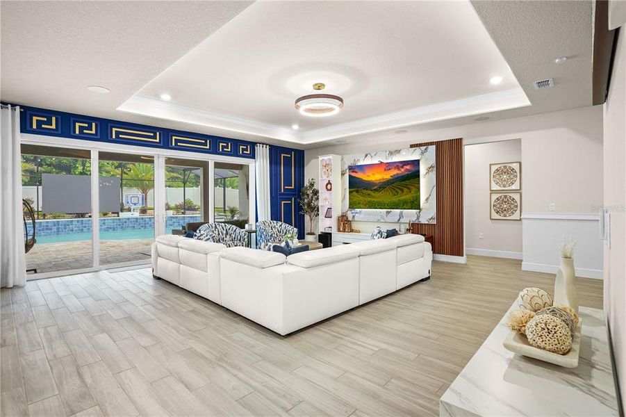 Furnished interior view inside a new home in Winding Meadows, Apopka (Image 38).