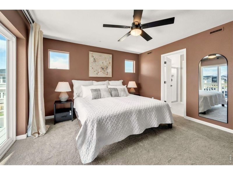 Furnished interior view inside a new home in , Longmont (Image 11).