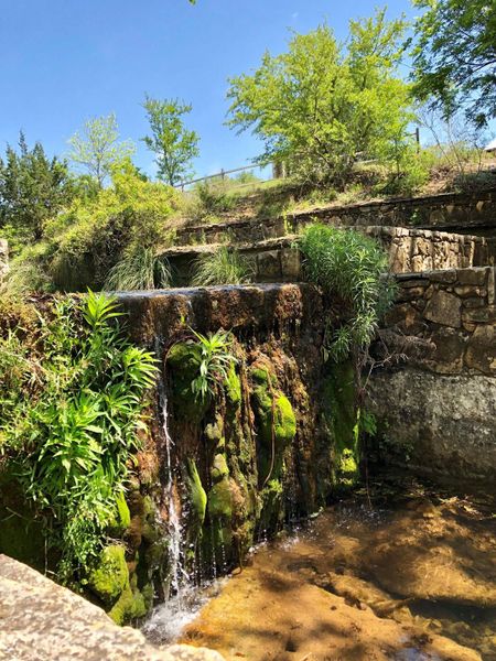 One of two dams on the property - a gorgeous setting