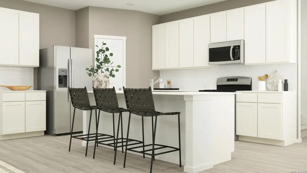 Furnished interior view inside a new home in Navarro Ranch, Seguin (Image 12).