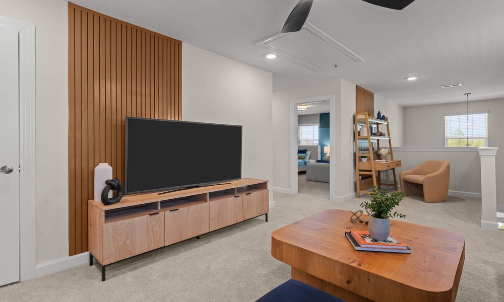 Representative furnished interior of a home built from the The Hibiscus by Chesapeake Homes in Traditions at Carolina Forest, Myrtle Beach (Image 47).