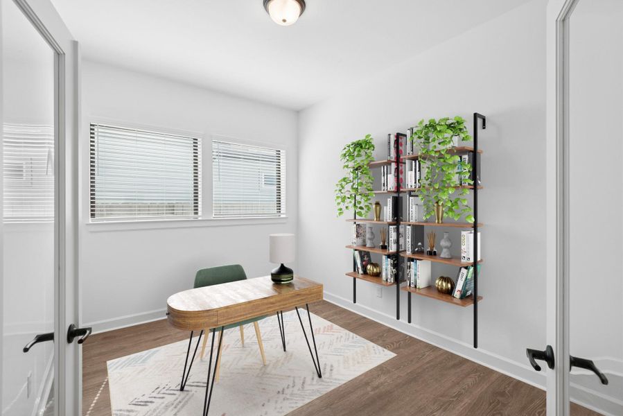 Virtually staged to give you the visual you need to see furniture placement and how the home can live.