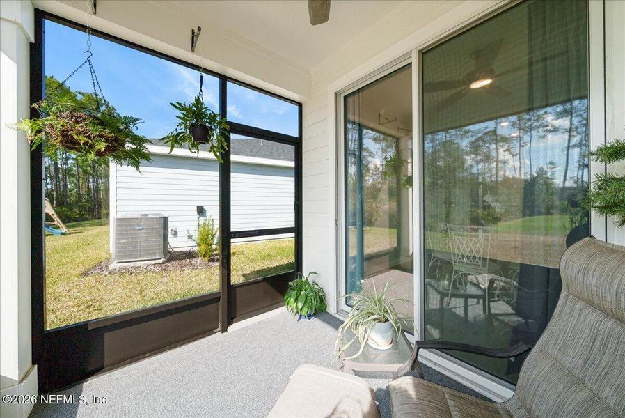 Exterior details and patio area of a home in , Palm Coast (Image 25).