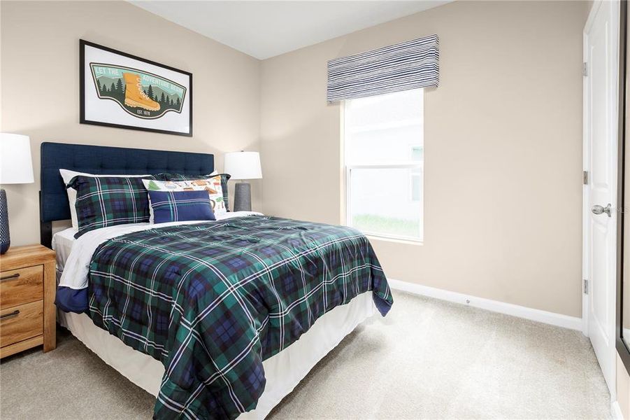 Furnished interior view inside a new home in Lakeside Preserve, Lakeland (Image 10).