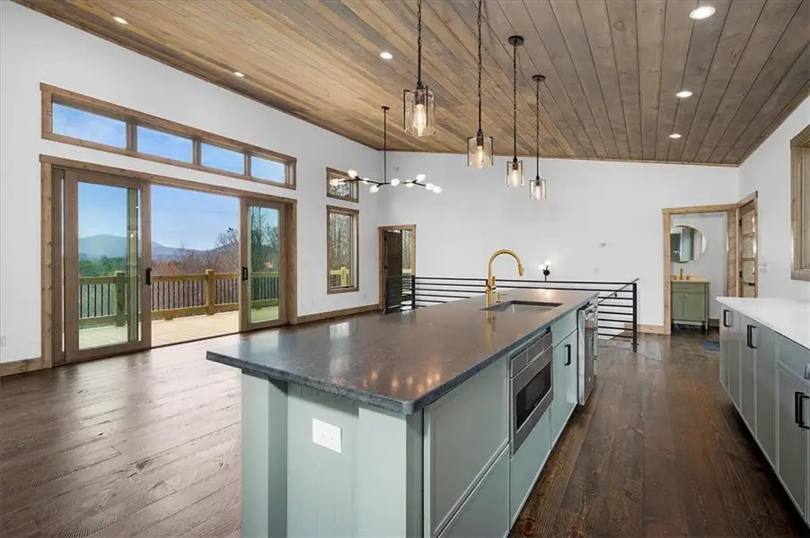 Furnished interior view inside a new home in , Ellijay (Image 4).