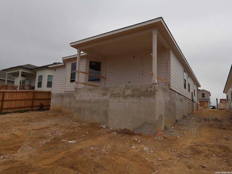 In-progress construction of a new home in Mesquite Ridge, San Antonio, TX (Image 21).