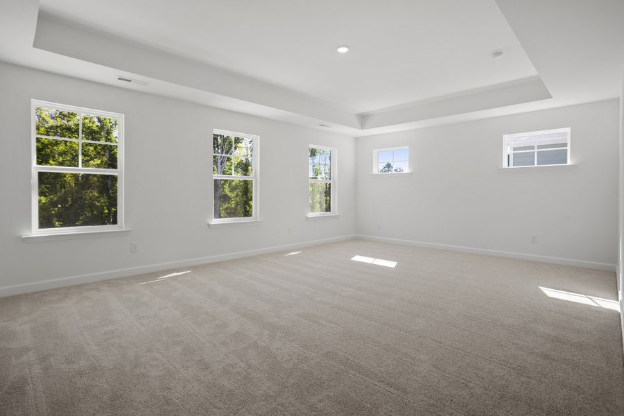 Spacious, unfurnished interior of a new home in Georgias Landing, Raleigh (Image 25). Spacious, unfurnished interior of a new home in Georgias Landing, Raleigh (Image 25).