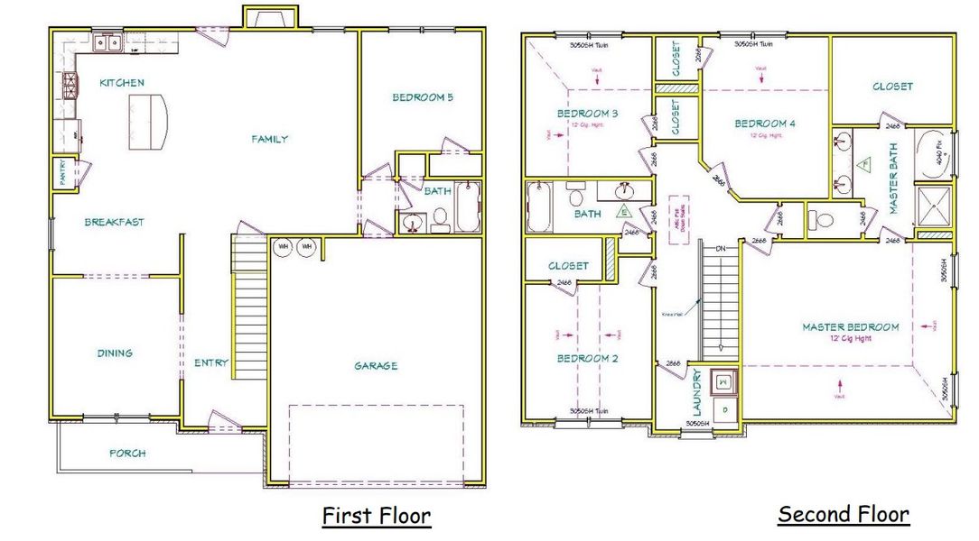 2D floor plan layout for the Turner by Capshaw in Greystone, Forsyth, GA (Image 2). 2D floor plan layout for the Turner by Capshaw in Greystone, Forsyth, GA (Image 2).