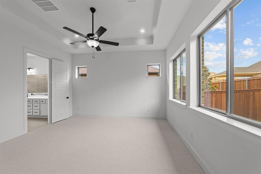 Spacious, unfurnished interior of a new home in South Pointe  Cottage Series, Mansfield (Image 22).