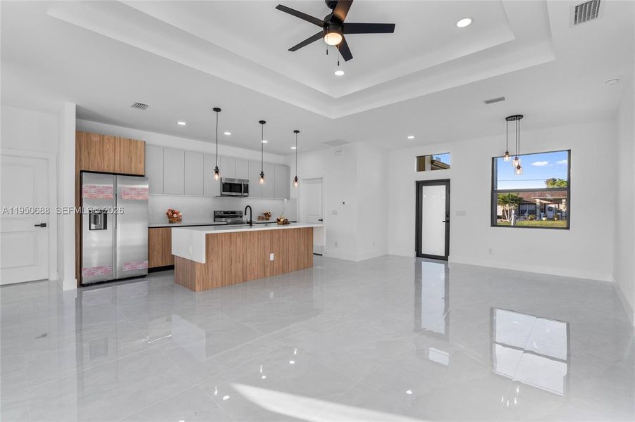 Furnished interior view inside a new home in , Lehigh Acres (Image 6). Furnished interior view inside a new home in , Lehigh Acres (Image 6).