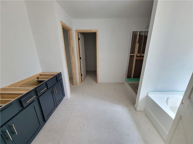 In-progress construction of a new home in The Estates at Casteel, Bethlehem, GA (Image 9).