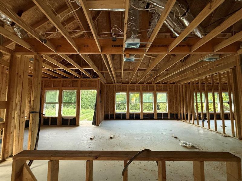 In-progress construction of a new home in Zion Trails, Poolville, TX (Image 5).