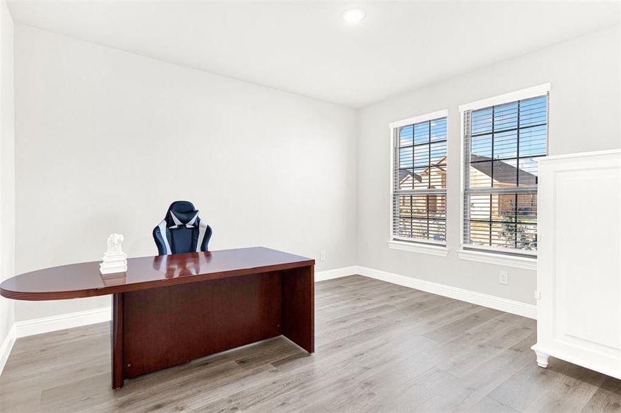 Furnished interior view inside a new home in , Little Elm (Image 17).